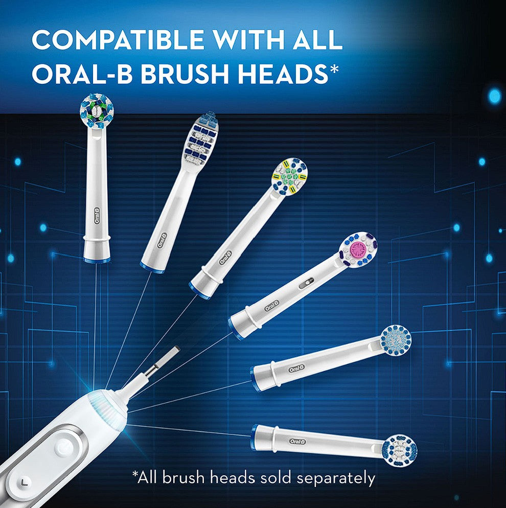 Oral-B® Smart 5000 Rechargeable Electric Toothbrush, Black